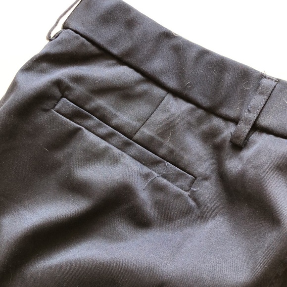 Talbots navy pleated trousers pants - Picture 2 of 9